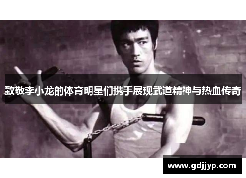 致敬李小龙的体育明星们携手展现武道精神与热血传奇